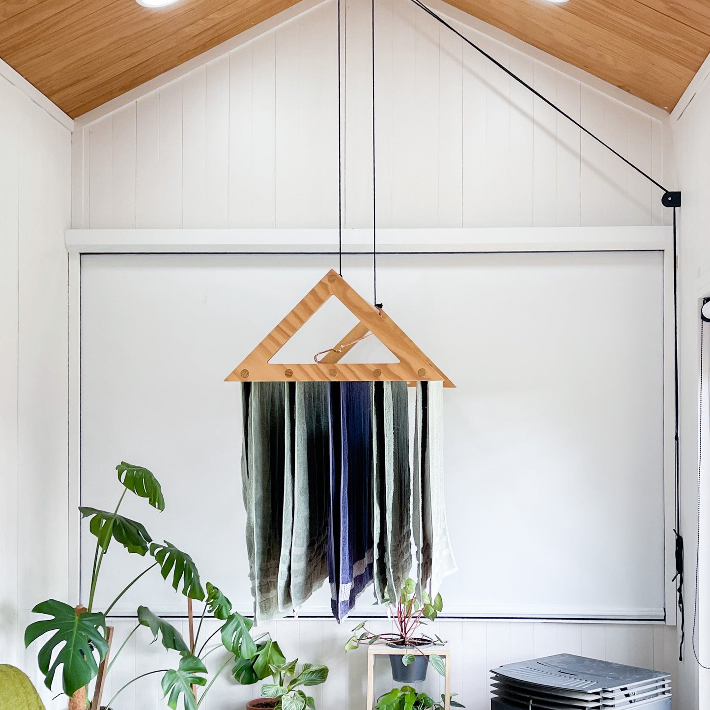Pulley Laundry Rack
