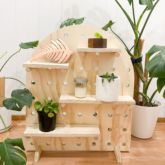 Freestanding Arch Pegboard Set